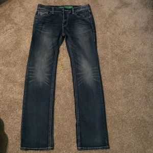 Rock n roll denim! Pistol Straight (regular straight) 33/36!